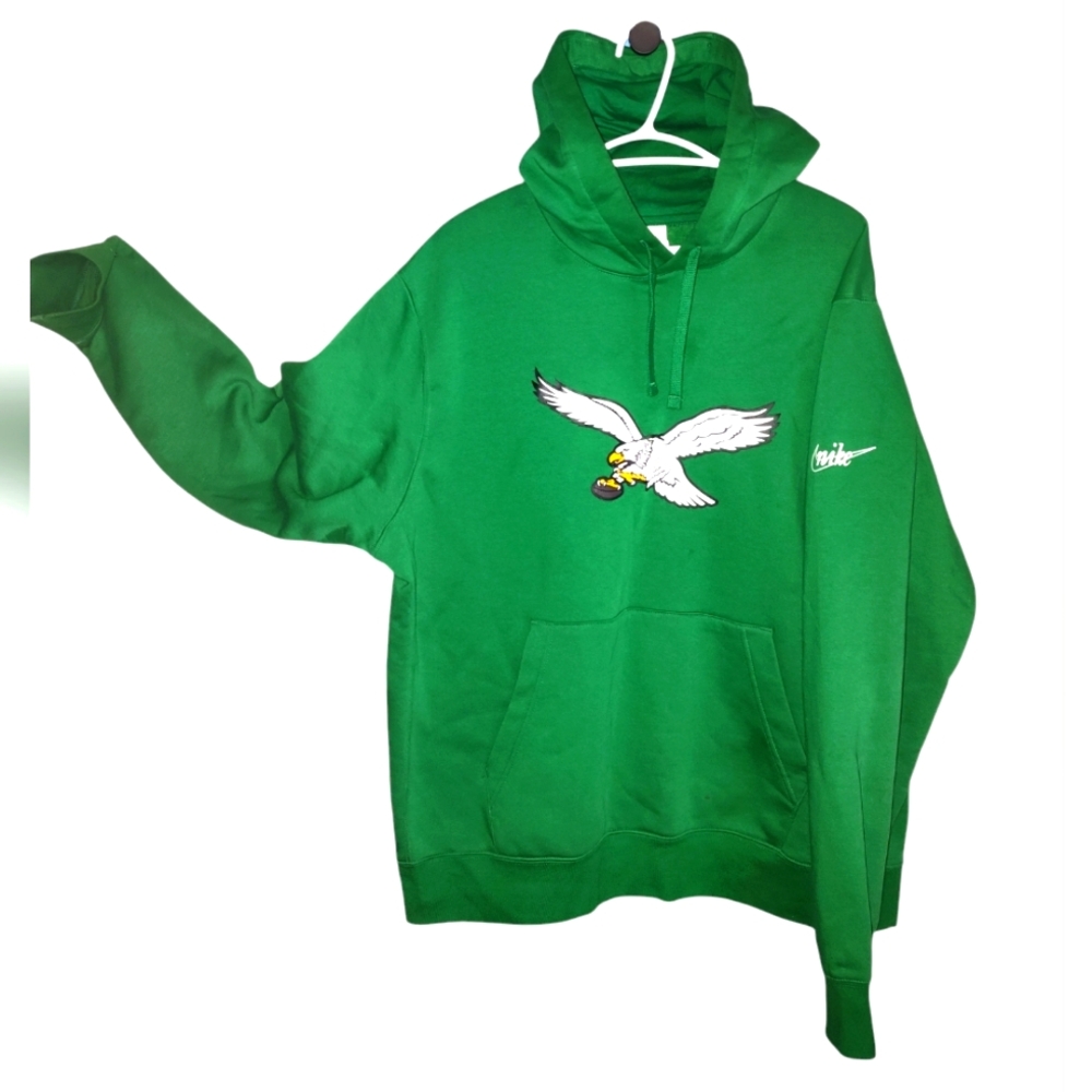 Nike Philadelphia Eagles Hoodie in Throwback Green Men's size Large